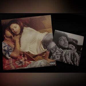 Selena Gomez & Benny Blanco Vinyl Bundle Target LP + Sunset Blvd 7"